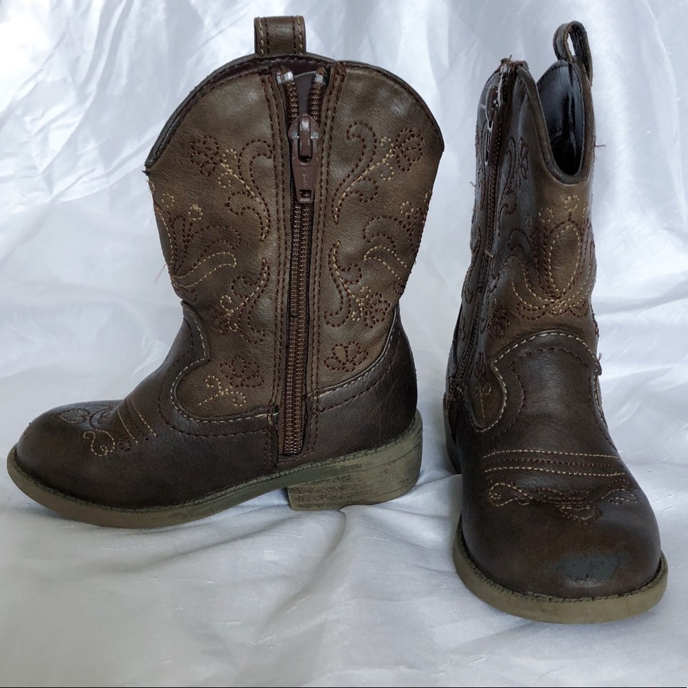 🌟2/$15 Cat & Jack Toddler Cowboy Boots